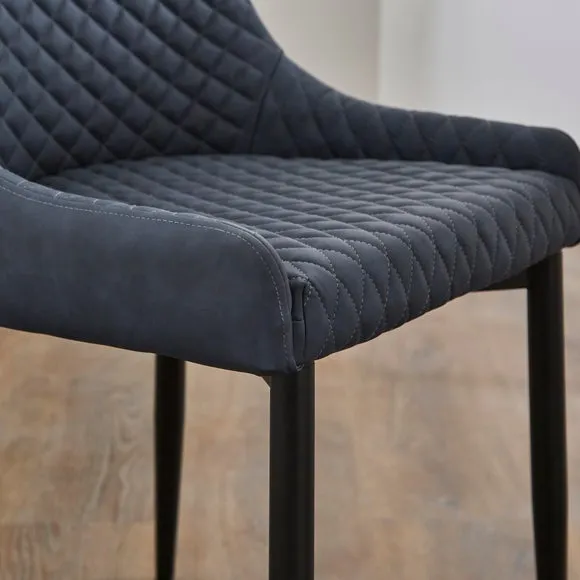 Set of 2 Montreal Dining Chairs, Faux Leather 3