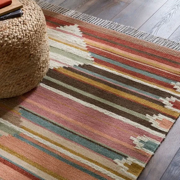 Tana Diamond Wool Rug 6