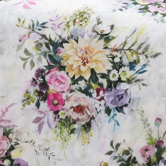 Kinsley Floral 100% Cotton Duvet Cover & Pillowcase Set 4