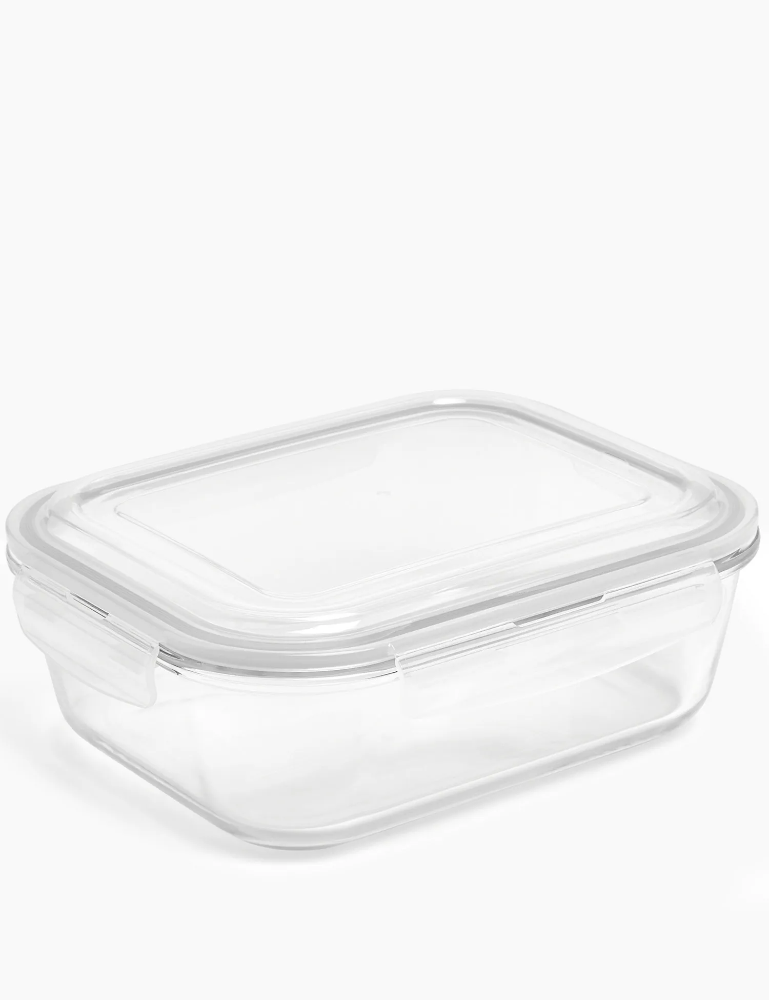 M&S 2L Glass Fridge Storage Container