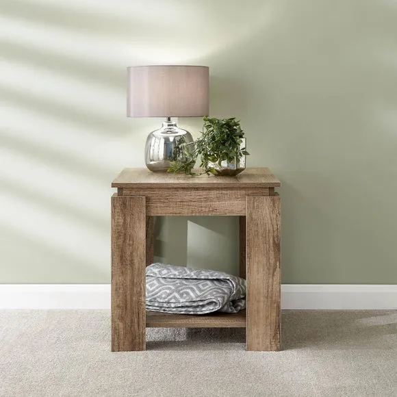 Return - Canyon Side Table, Oak