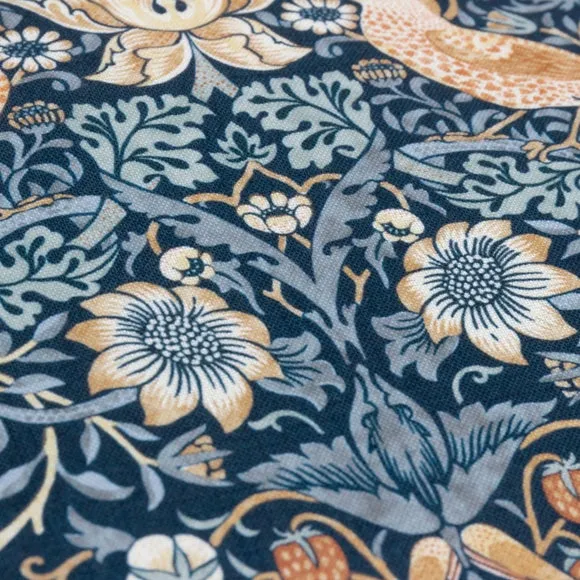 Morris & Co. Strawberry Thief Outdoor Square Cushion 2