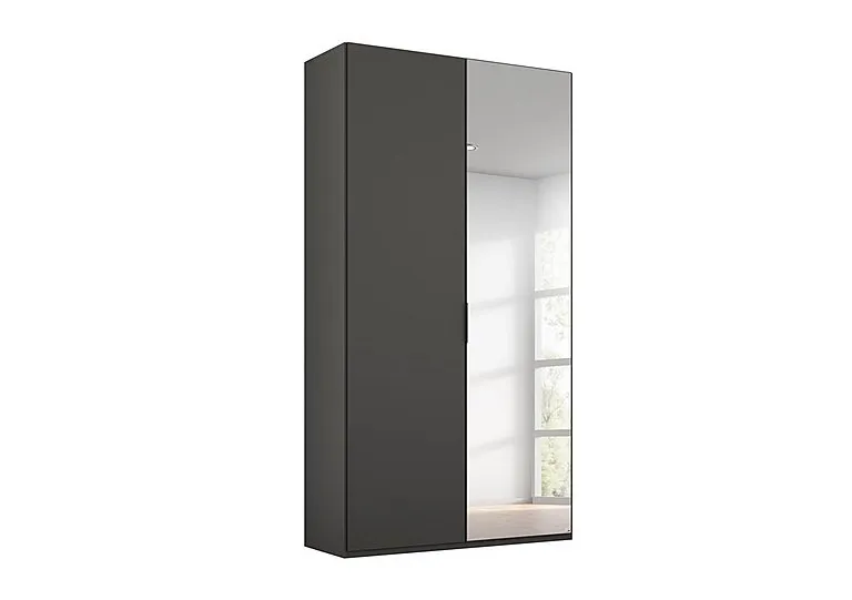 Formes Decor 2 Door Hinged Wardrobe with 1 Mirror