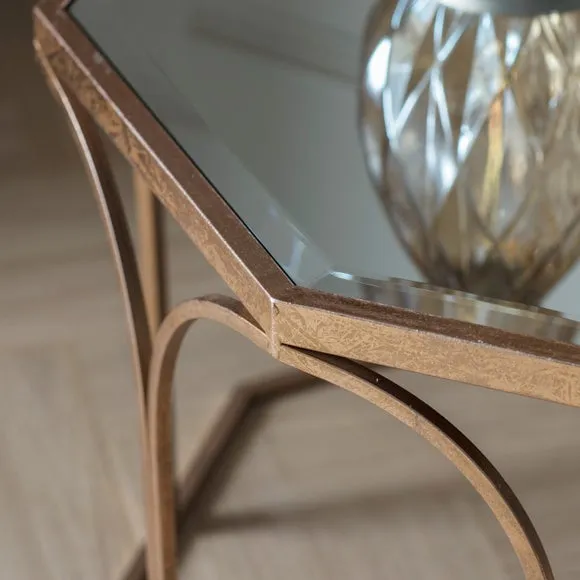 Camber Glass Top Coffee Table 2