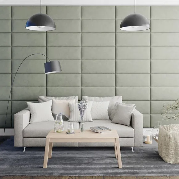Aspire EasyMount Plush Velvet Upholstered Wall Panels 4