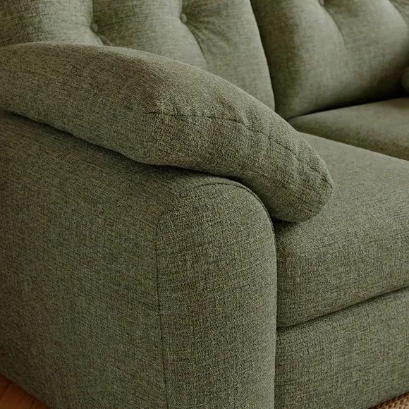 Milton Textured Chenille 2 Seater Sofa 4