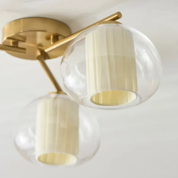 Harnell 3 Light Flush Ceiling Light 3