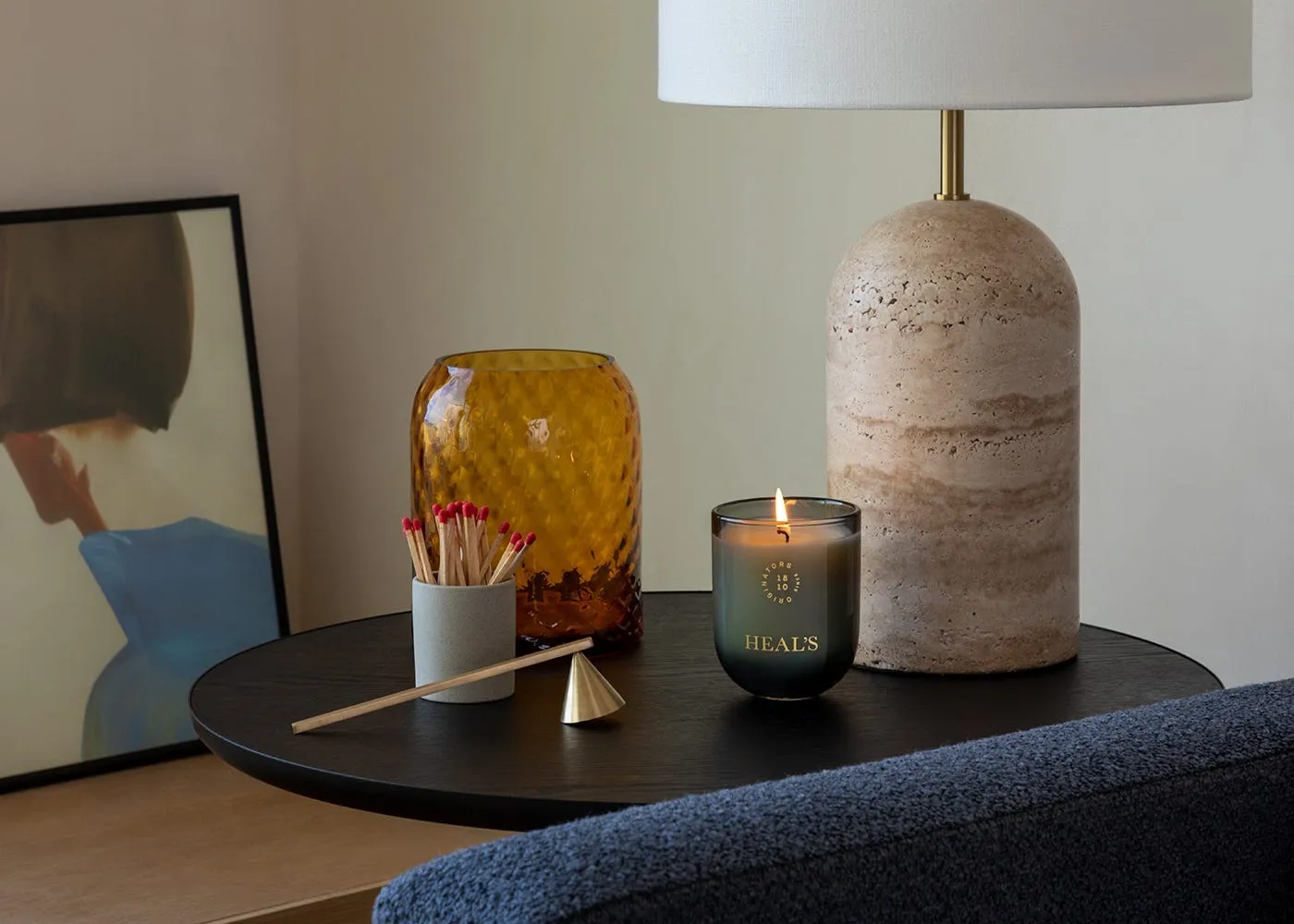 Heal's Manhattan Table Lamp Natural 2