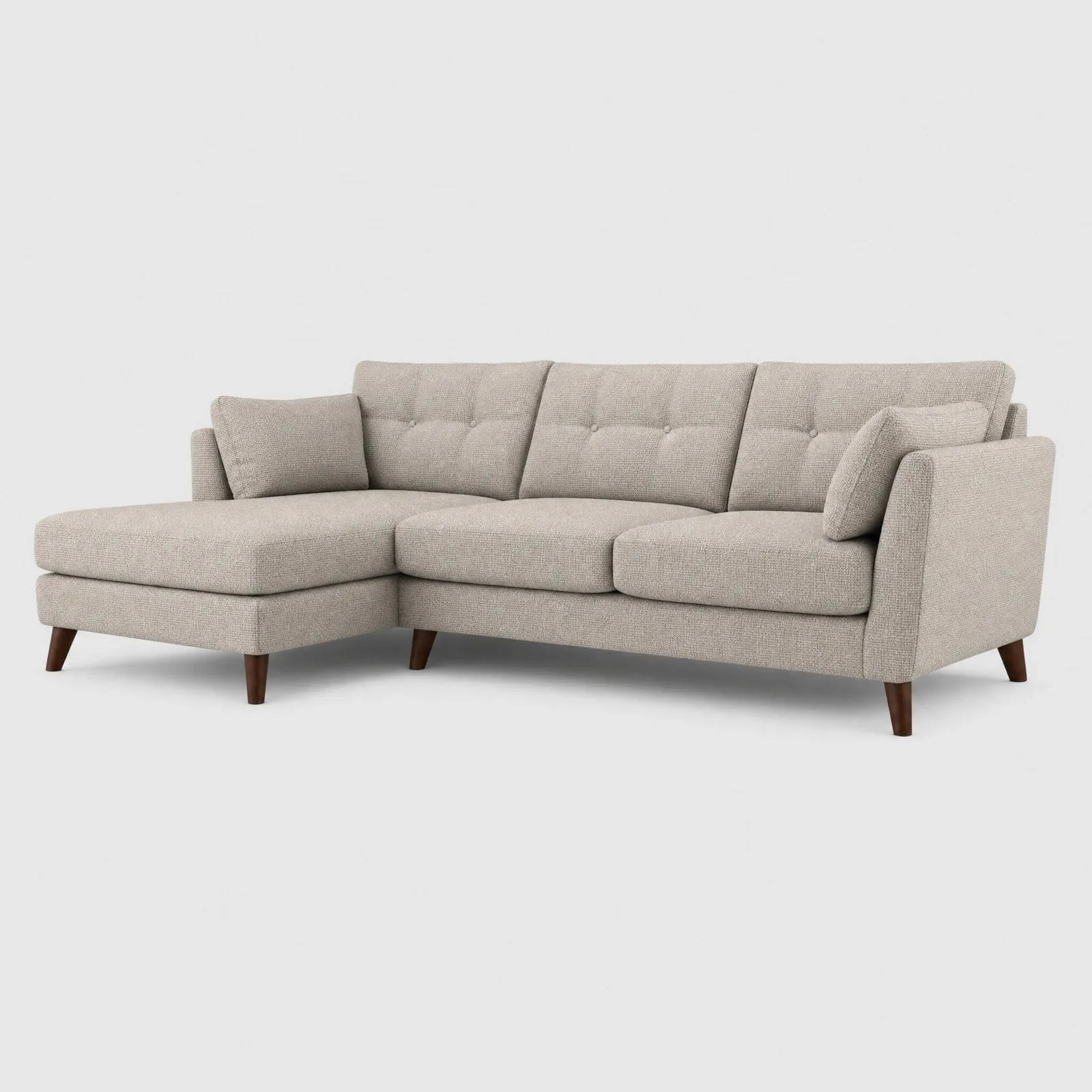 Benton Left Hand Corner Chaise Corner Sofa Fabric | Barker & Stonehouse