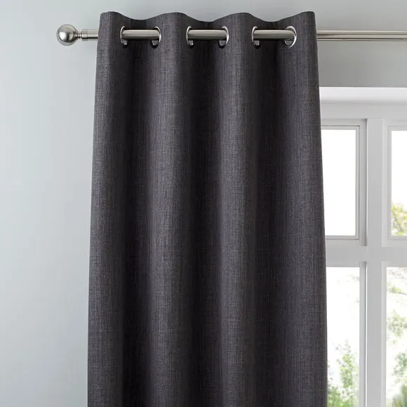 Solar Blackout Eyelet Curtains 1