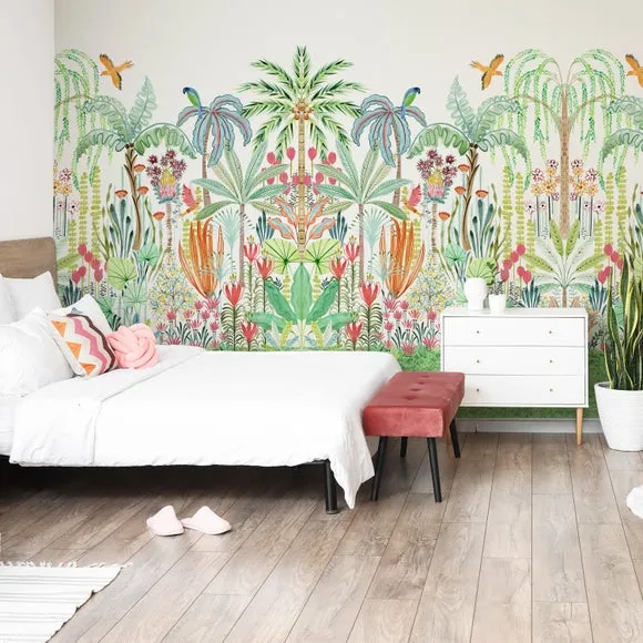 Tropical Paradise Island Wall Mural 1