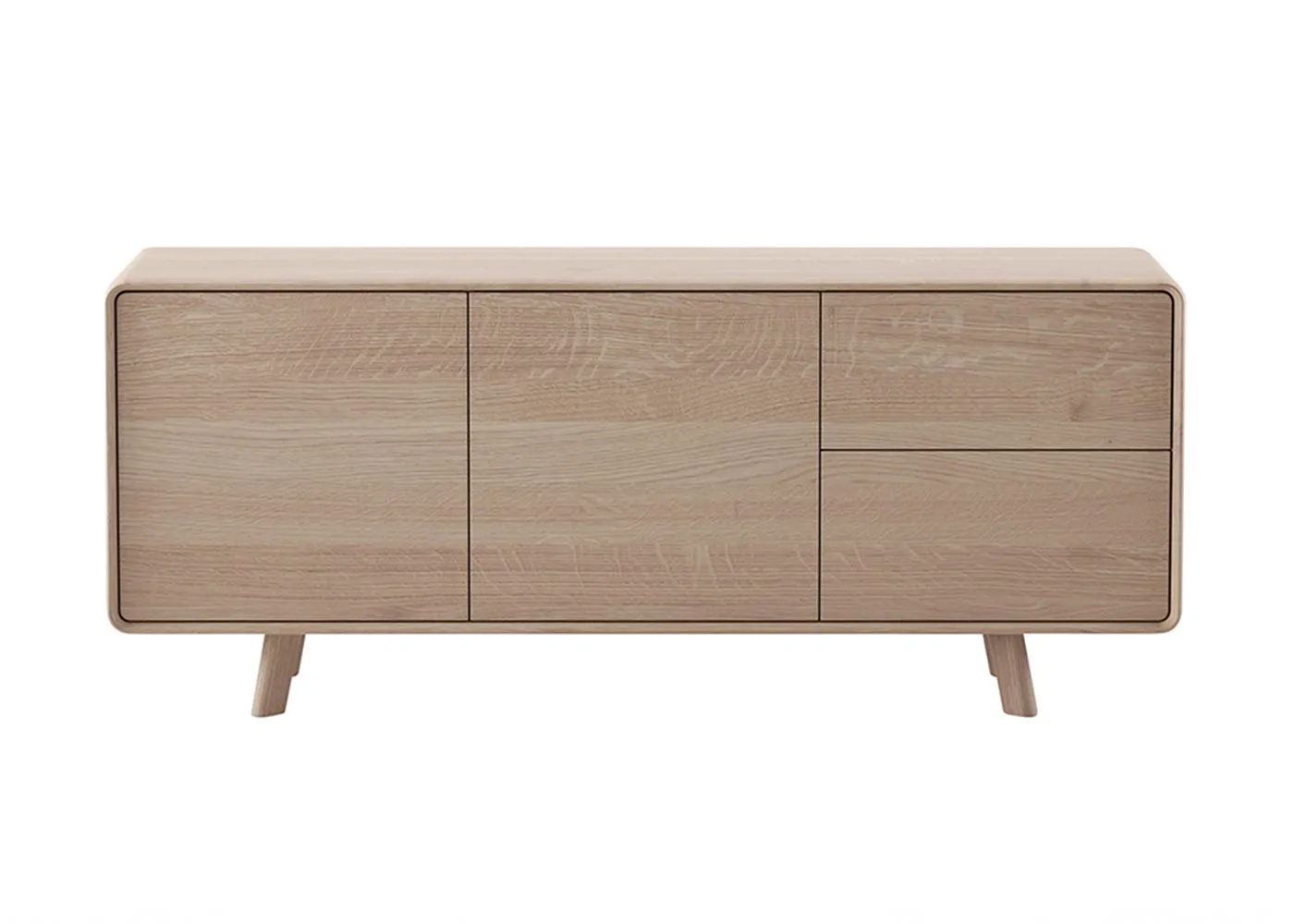 Artisan Neva Sideboard Oak White Oil 180 x 75cm