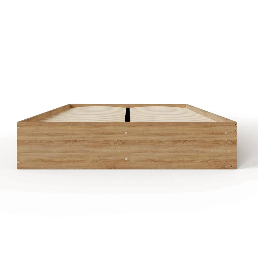 GFW Kai Platform Storage Bed in Brown 6