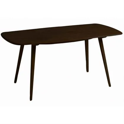 Ercol Originals Plank Dining Table, Black