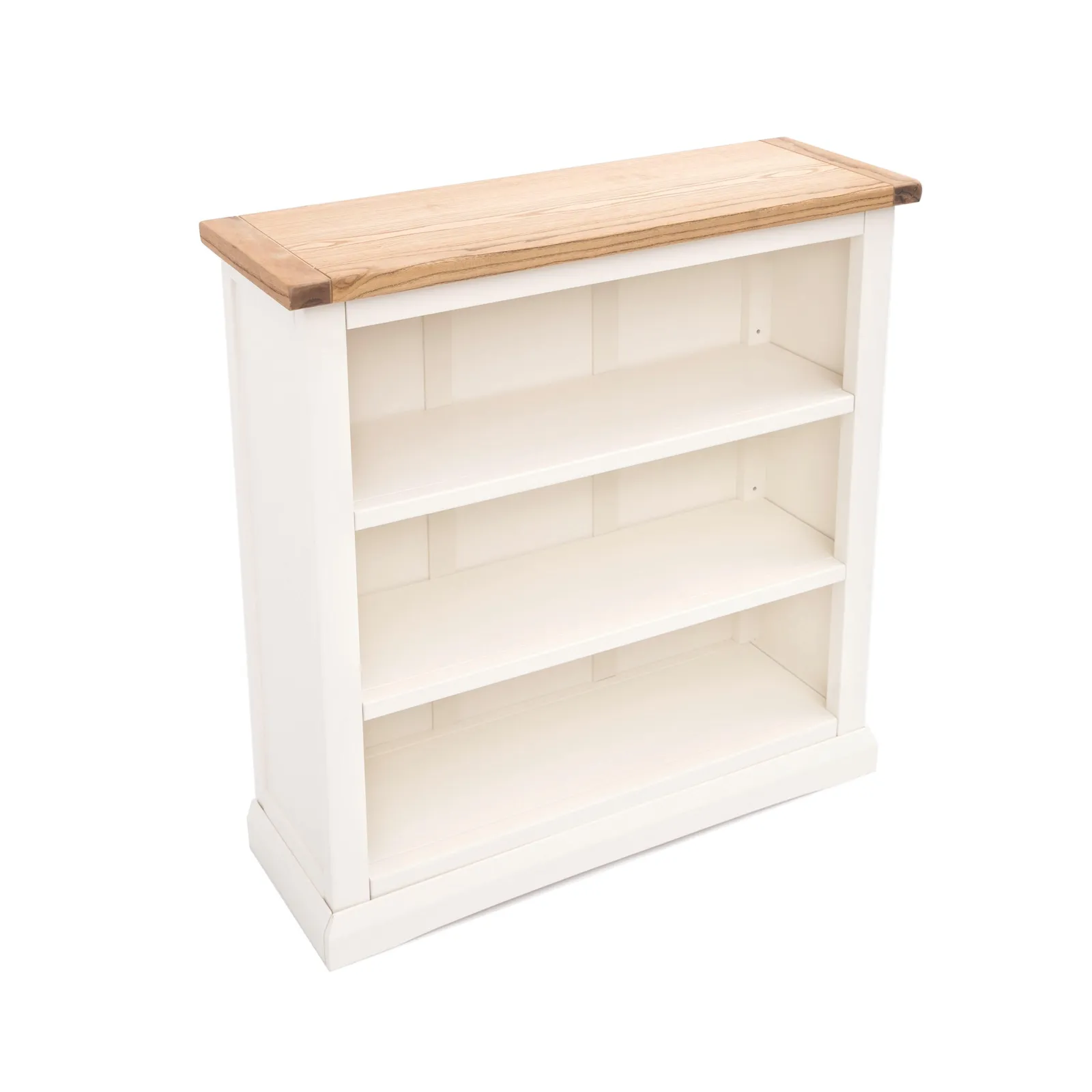 Cabinet Bits Bookcase with plinth 90x90x30cm in Off-White 3