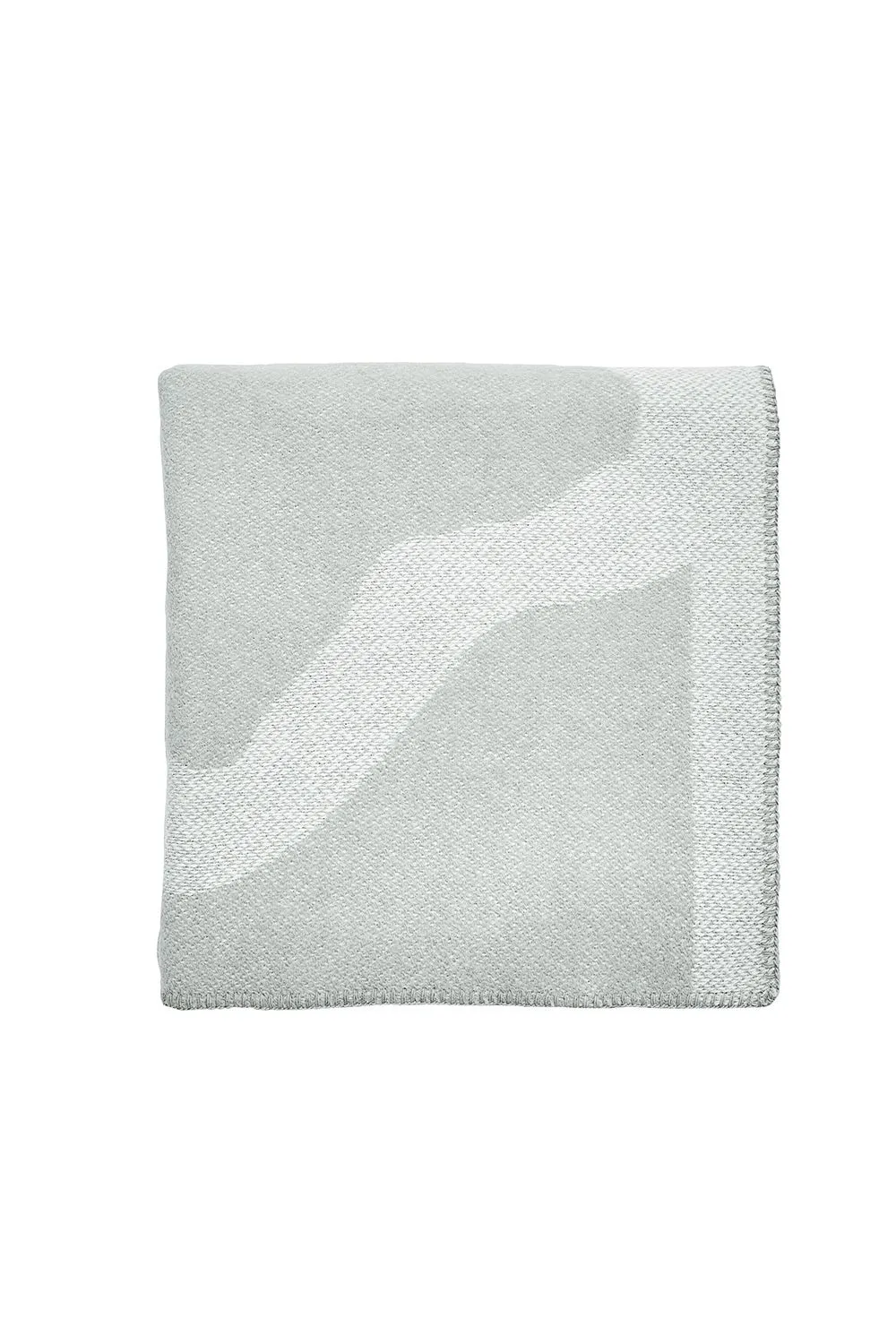 Ted Baker 'Magnolia' Wool Throw in Silver