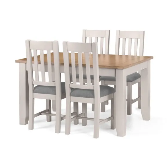 Richmond 4-6 Seater Rectangular Extendable Dining Table 5