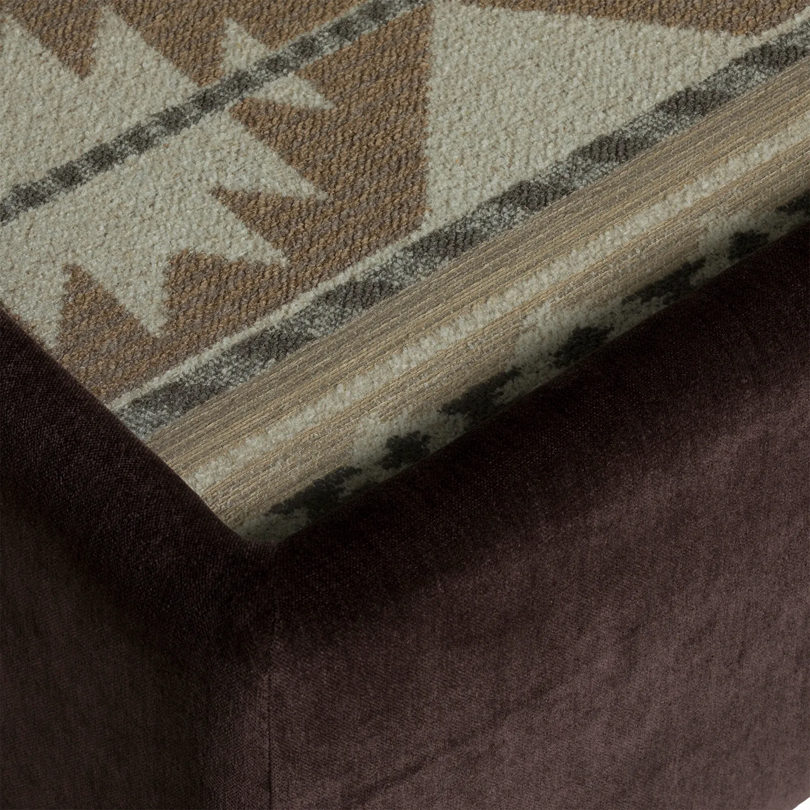 Bosham Rectangle Glass Top Table, Brown | Barker & Stonehouse 3