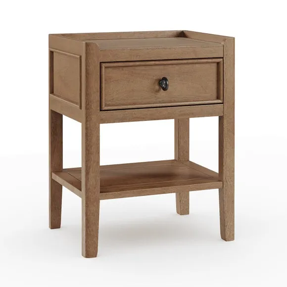 Portland 1 Drawer Bedside Table 2