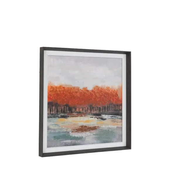 Cedar and Sage Autumn Colour Framed Canvas 6