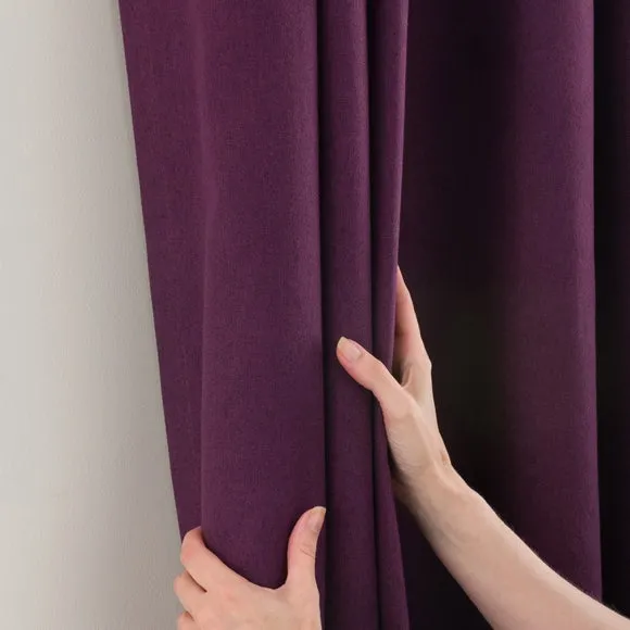 Luna Brushed Eyelet Curtains (Blackout Available) 5