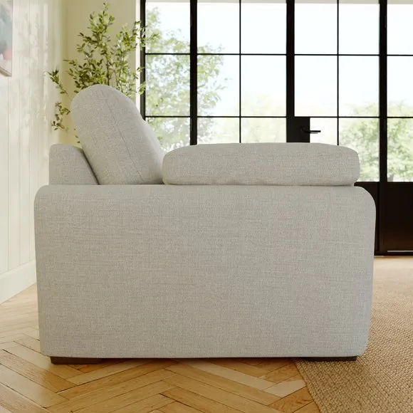Milton Textured Chenille 3 Seater Sofa 3