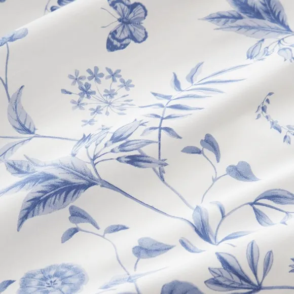 Bianca Thea Floral 200 Thread Count 100% Cotton Duvet Cover & Pillowcase Set 5