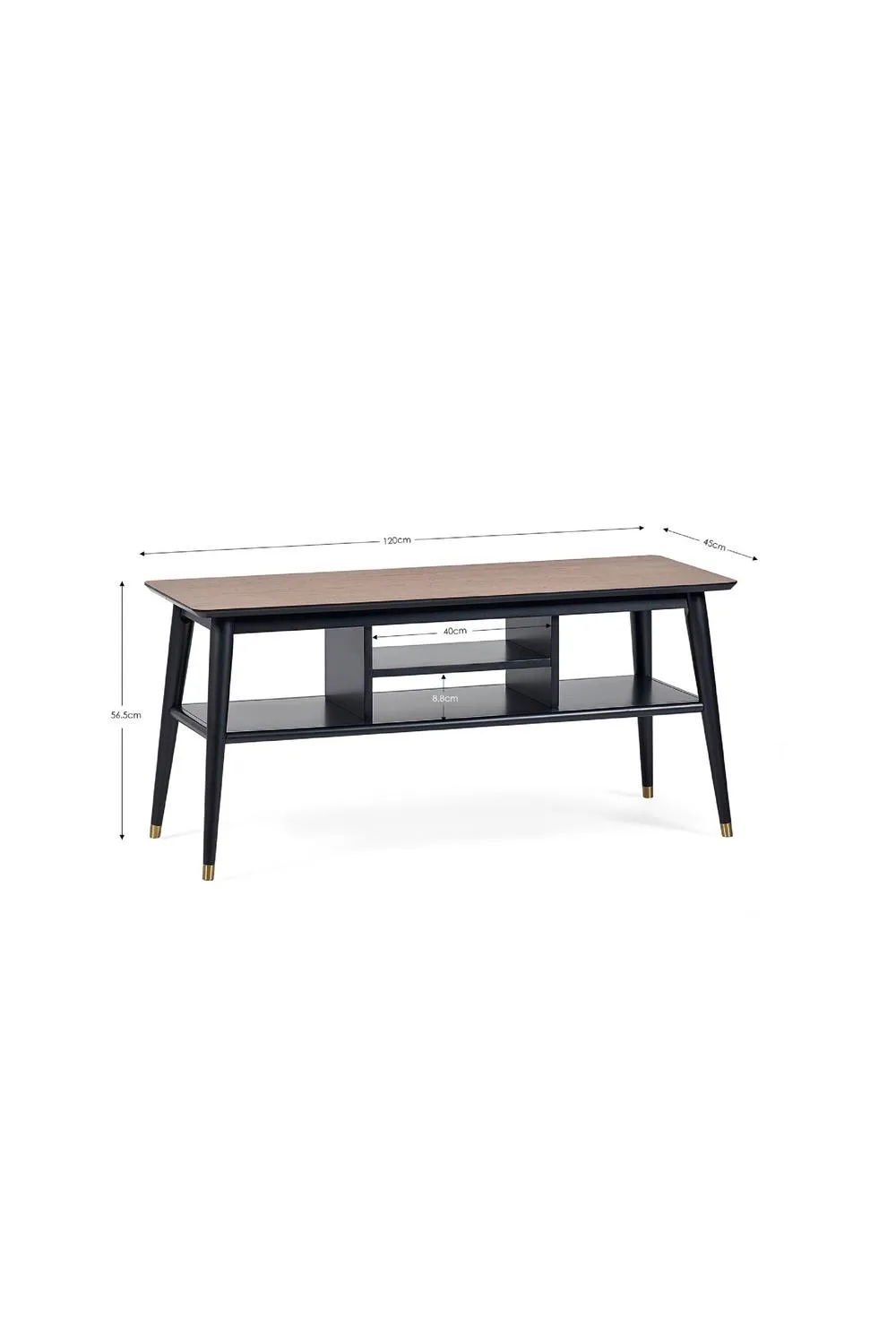 Julian Bowen Findlay TV Stand in Walnut 4