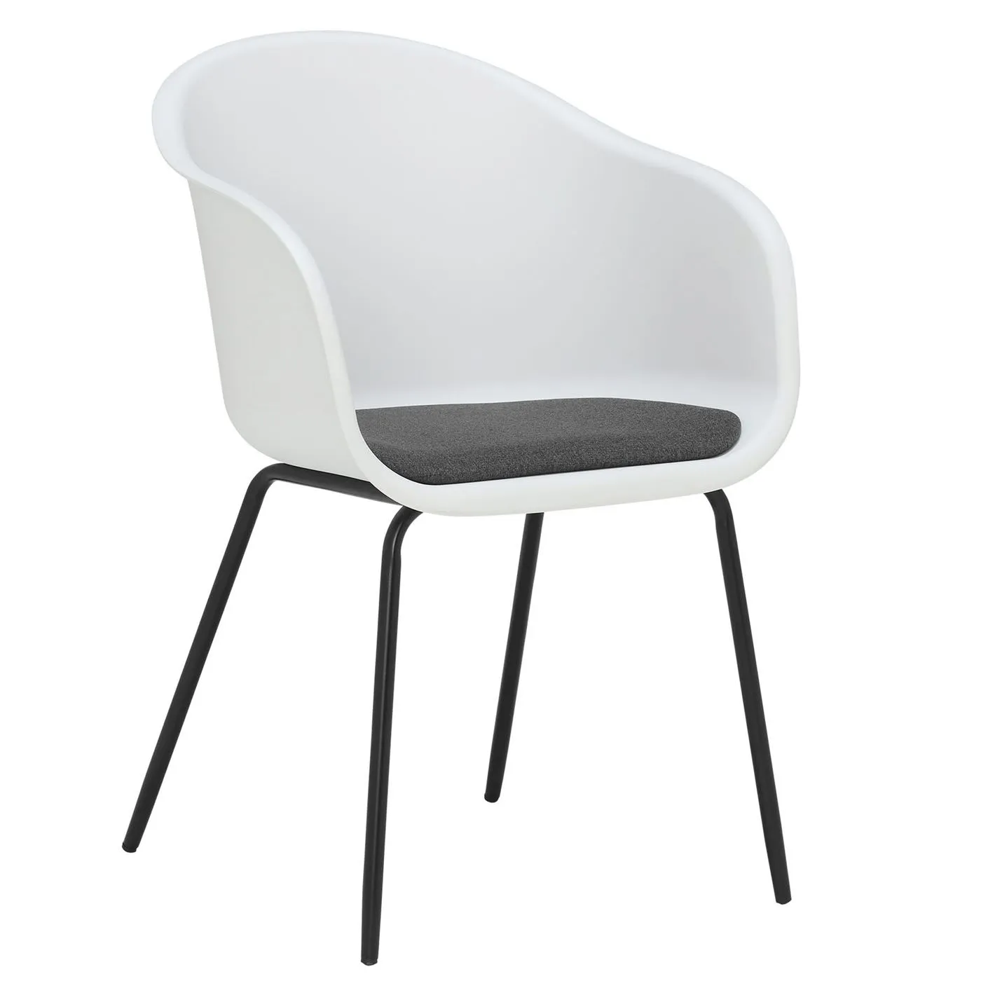 Leon Armchair, White