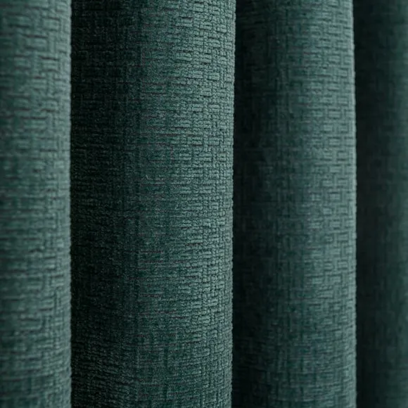 Alayna Chenille Pencil Pleat Curtains 3