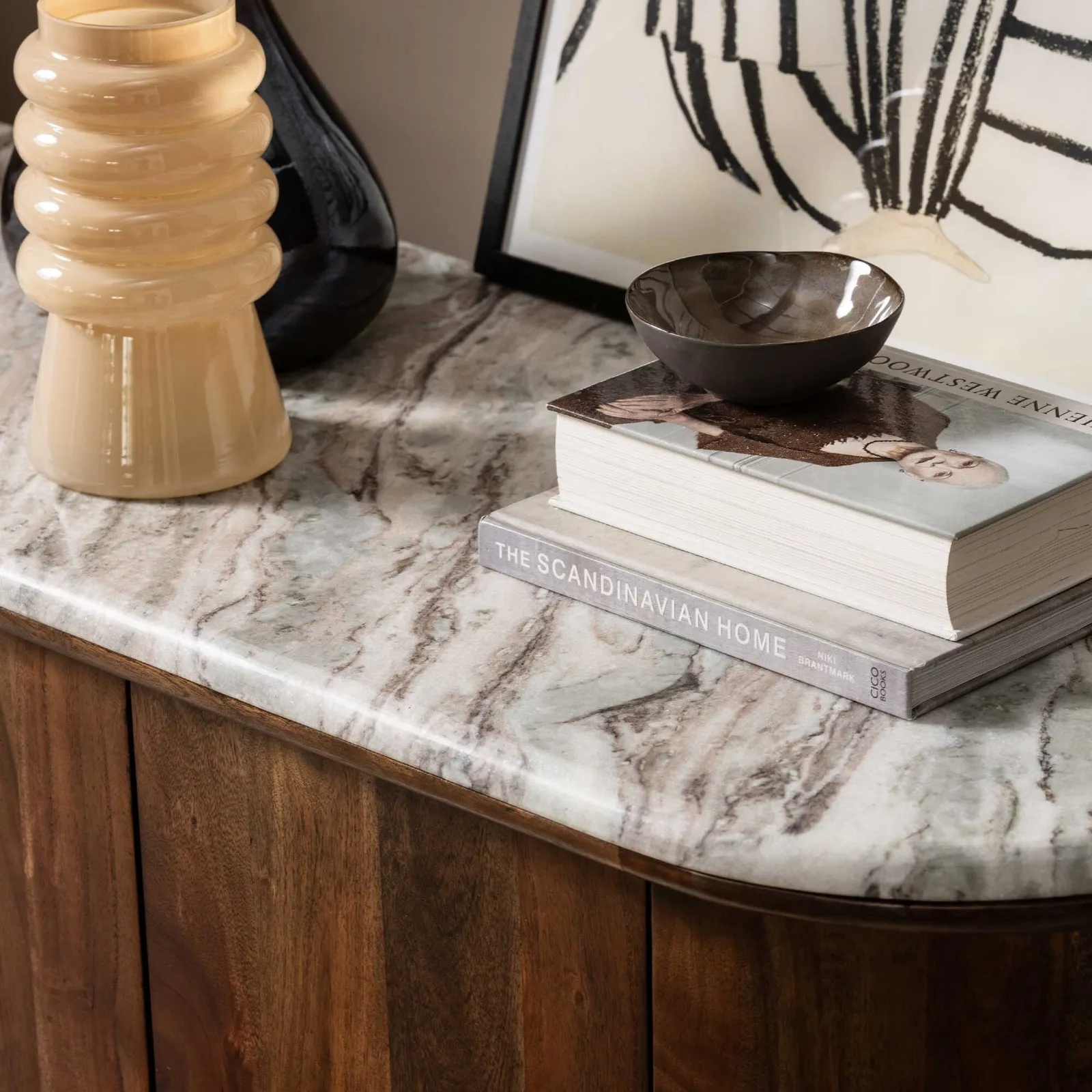 Cresta Sideboard, Brown Marble | Barker & Stonehouse 4