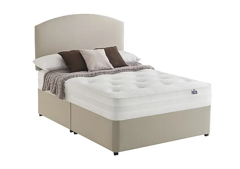 Mirapocket Serenity 1200 Soft Divan Set With 2 Drawer Storage With No Storage - Super King