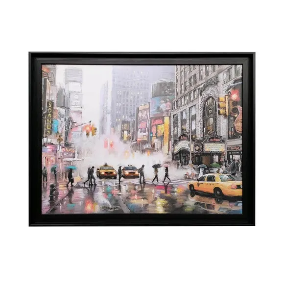 New York by Richard Macneil Framed Canvas 3