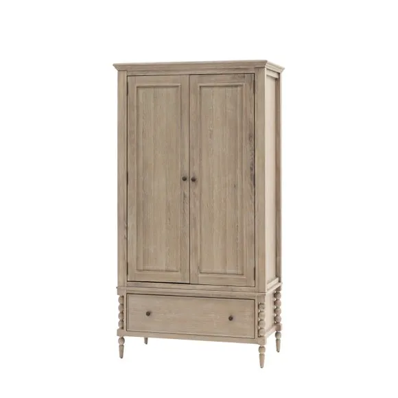 Cedar & Sage Boden 1 Drawer Double Wardrobe 6