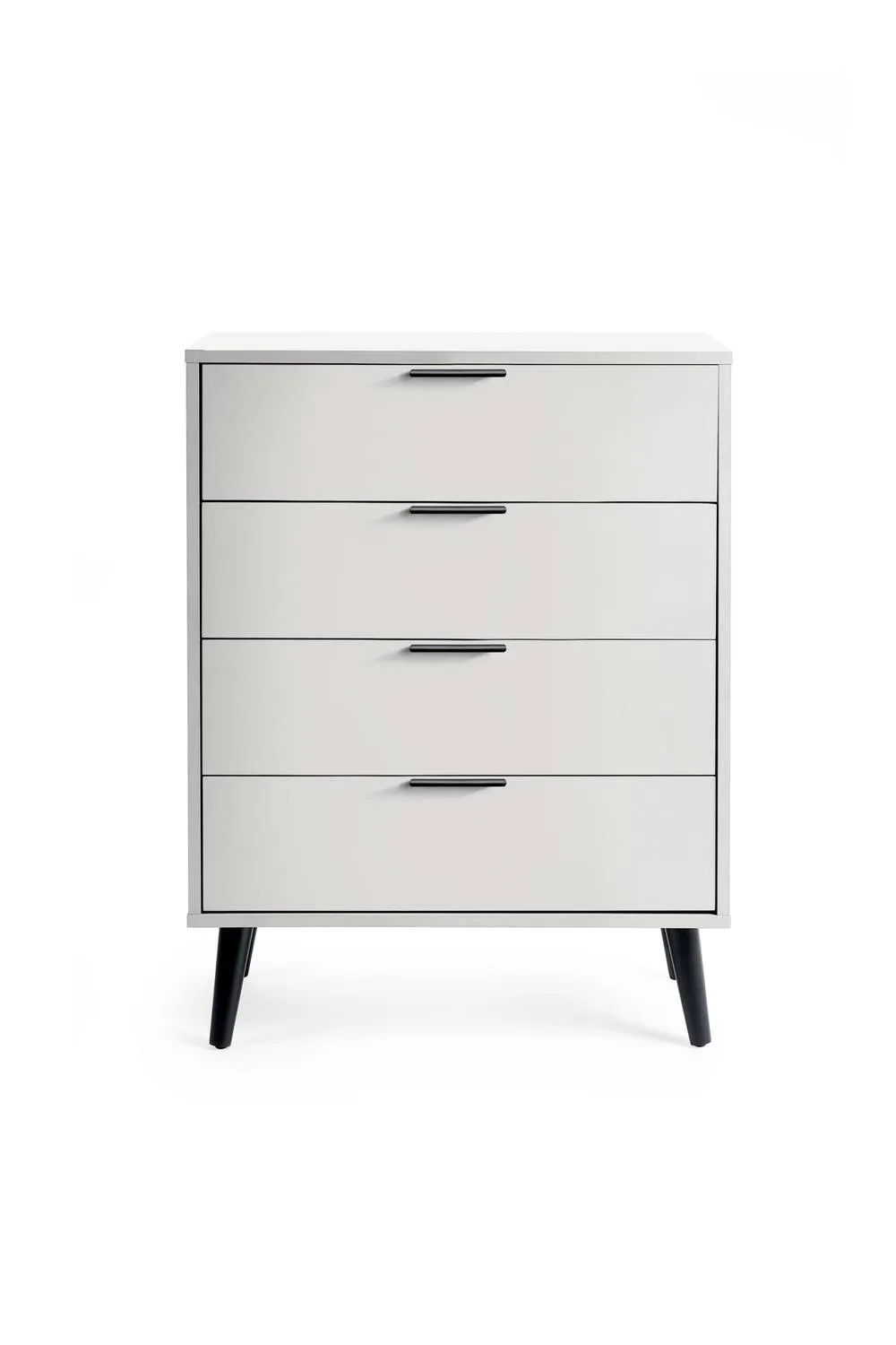 Julian Bowen Alba 4 Drawer Chest in Grey 5