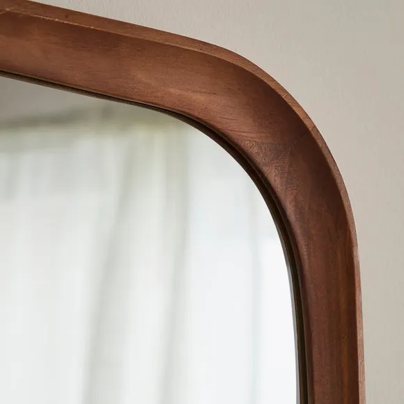 Tranter Wooden Rectangle Wall Mirror 2
