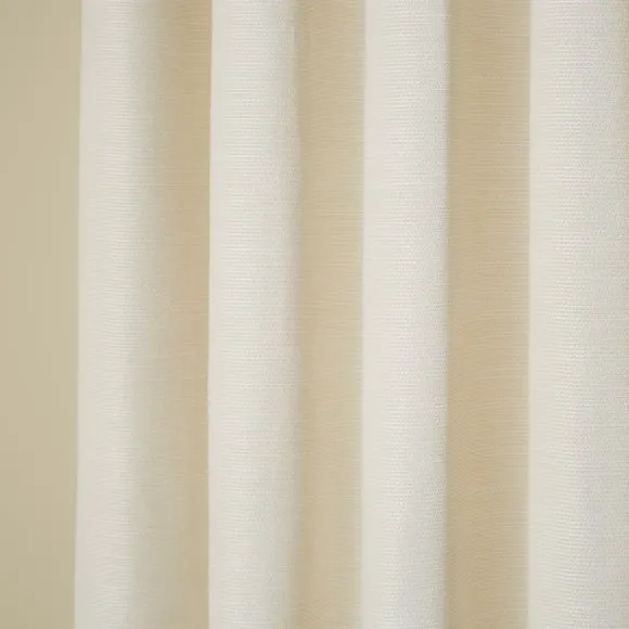 Two Tone Chenille Eyelet Curtains 3