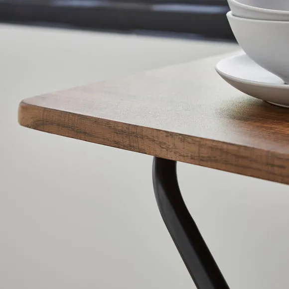 Freddie Folding 2 Seater Square Table 2
