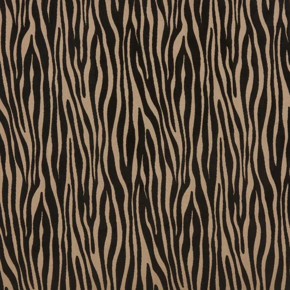 Amina Cut Velvet Zebra Print Ball Foot Tub Chair 6