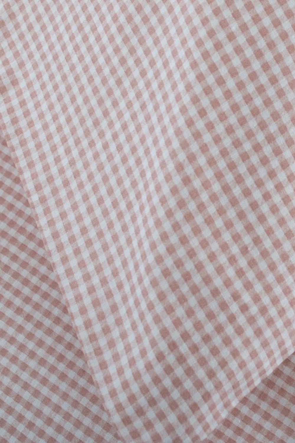 The Lyndon Company Gingham Duvet Cover Set - Soft & Breathable Cotton with Double Piped Edges in Rose 4