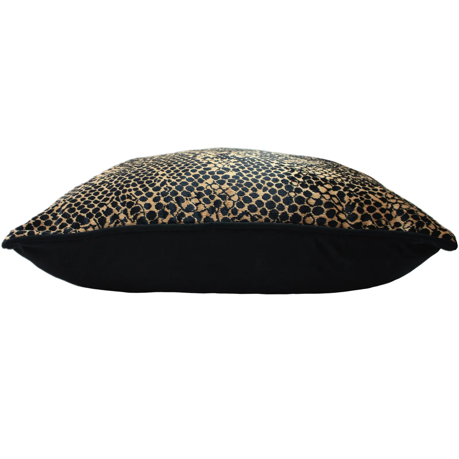 Paoletti Python Animal Printed Cushion in Gold 3