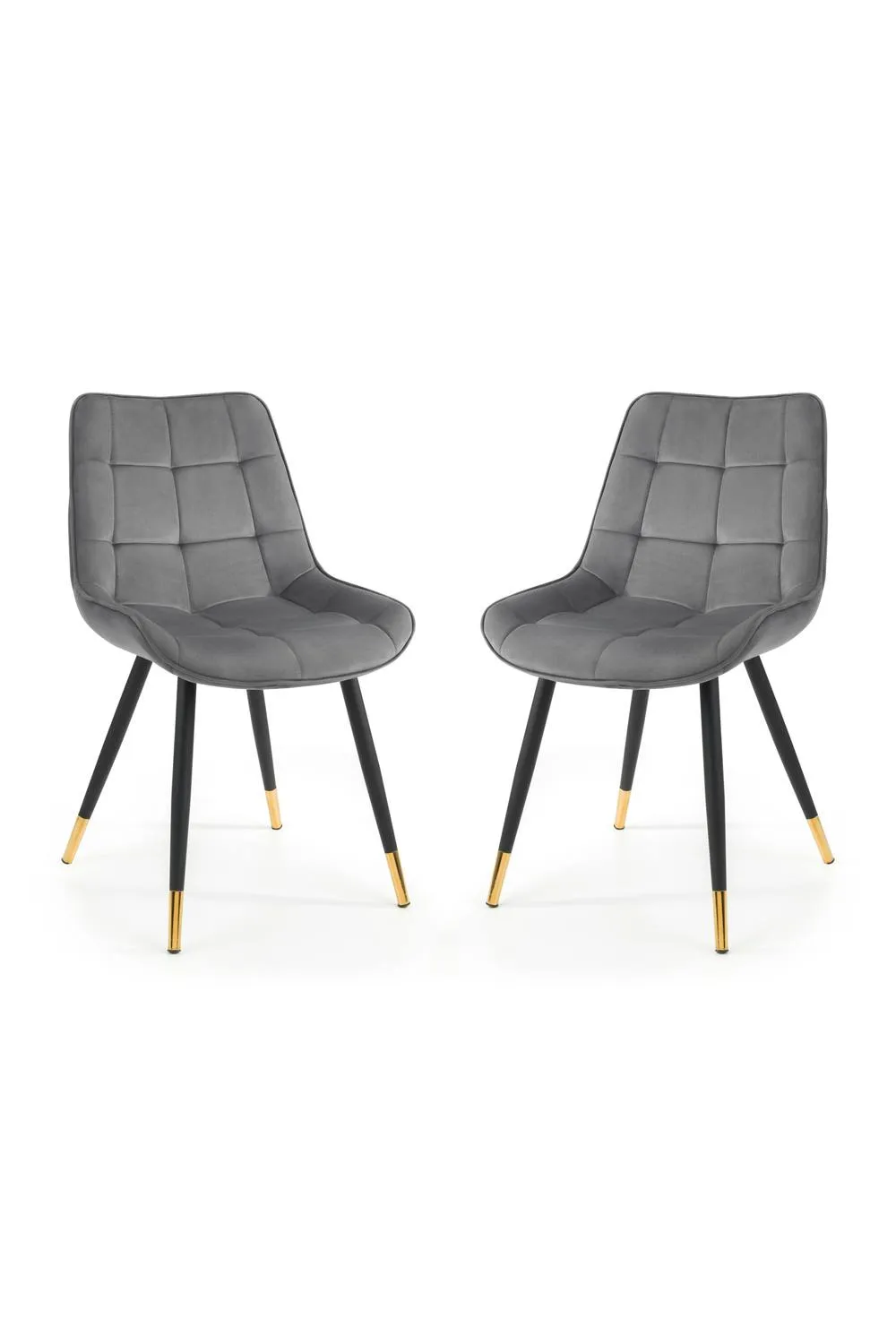 Julian Bowen Hadid Upholstered Dining Chair (Set of 2) in Grey 4