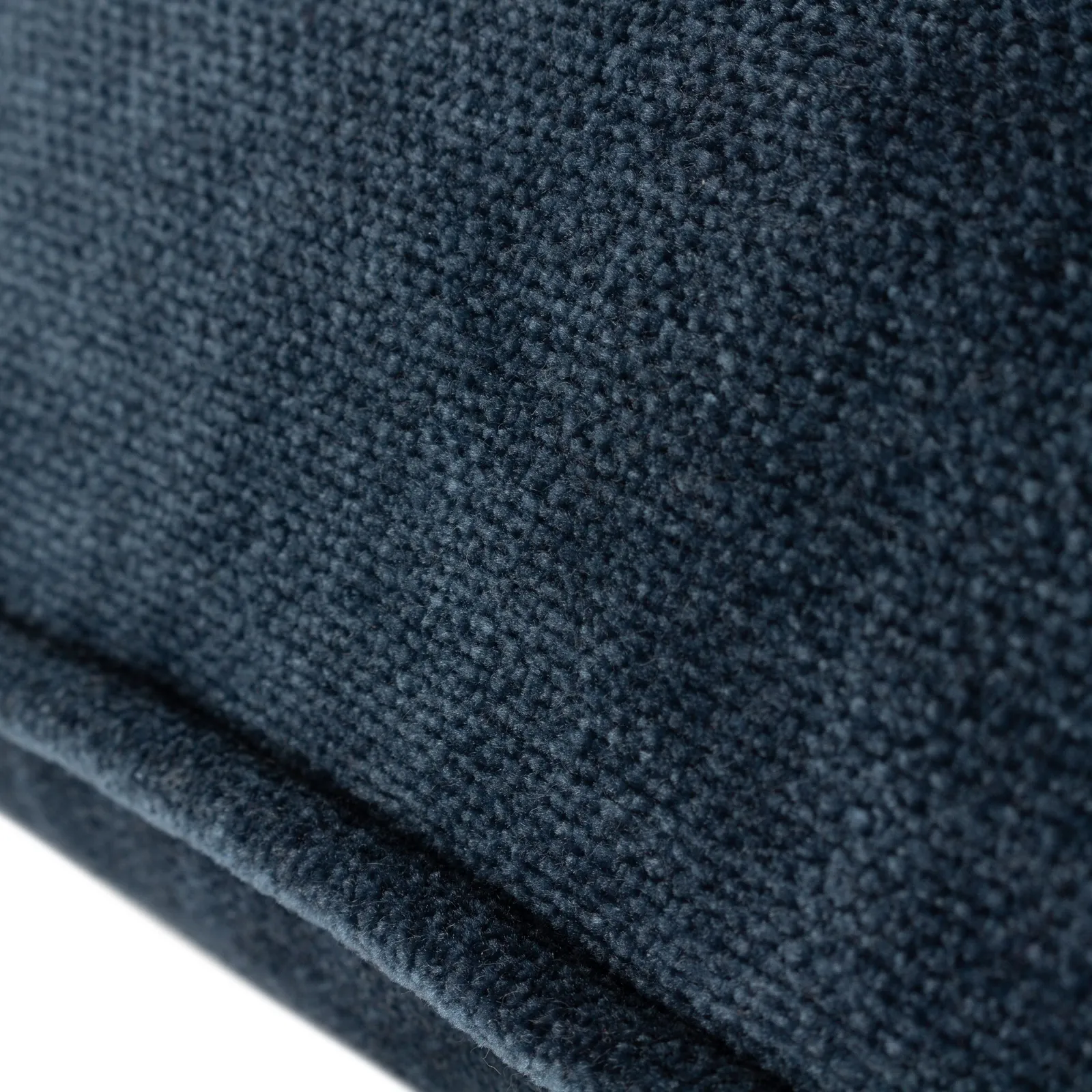 Yard Heavy Chenille Woven Piped Cushion in Navy 4