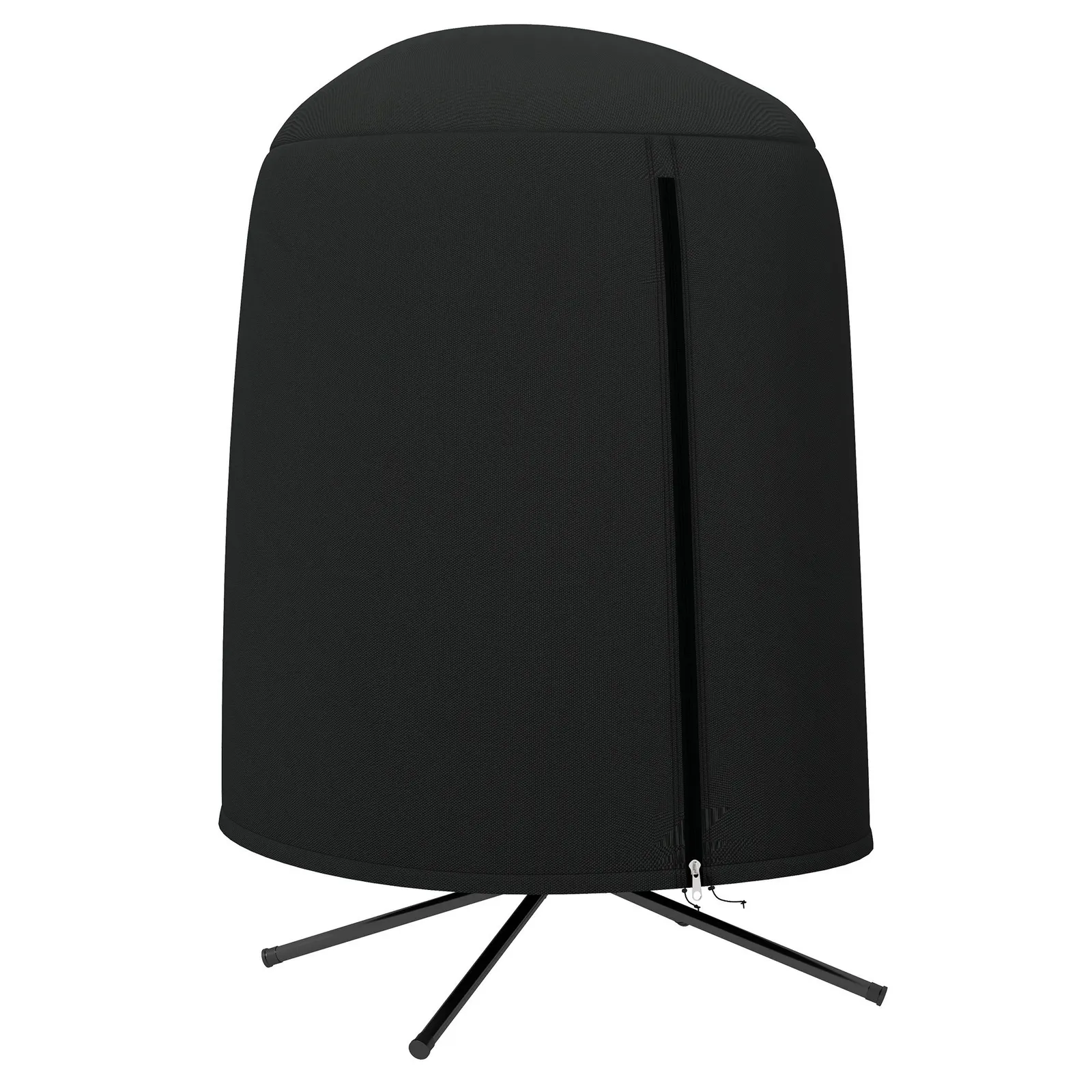 OUTSUNNY Hanging Egg Chair Cover Outdoor Swing Chair Cover Waterproof, Black 2