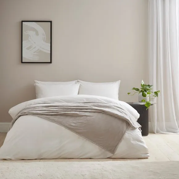 Chenille Textured Throw Blanket 235cm x 235cm 2