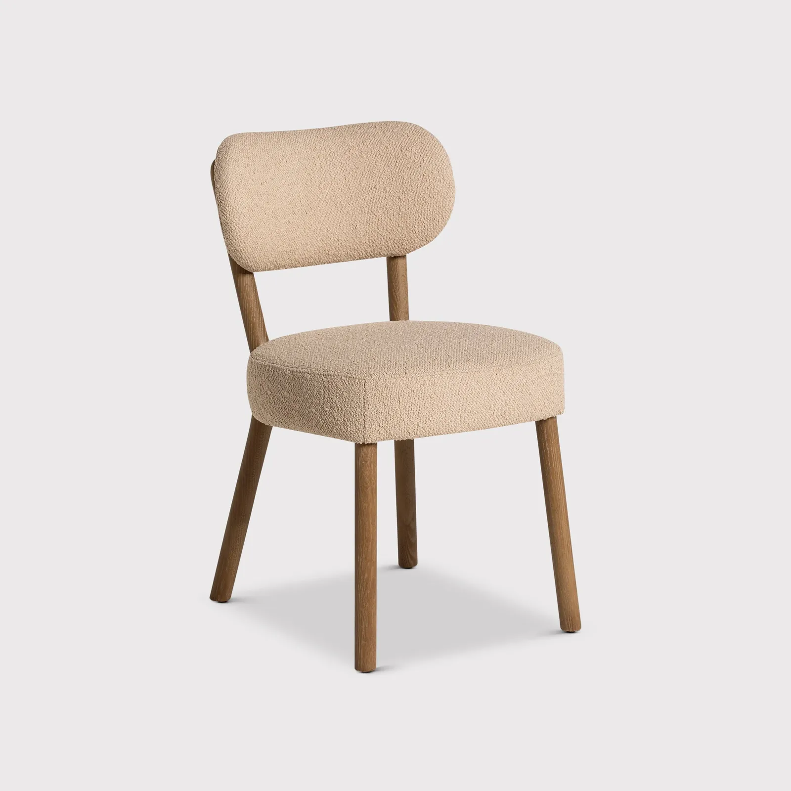 Dove Dining Chair, Neutral Boucle | Barker & Stonehouse 2