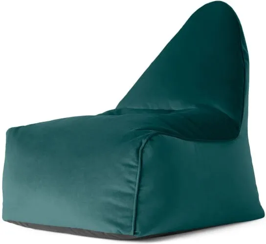 Ayra Bean Chair, Seafoam Blue Velvet