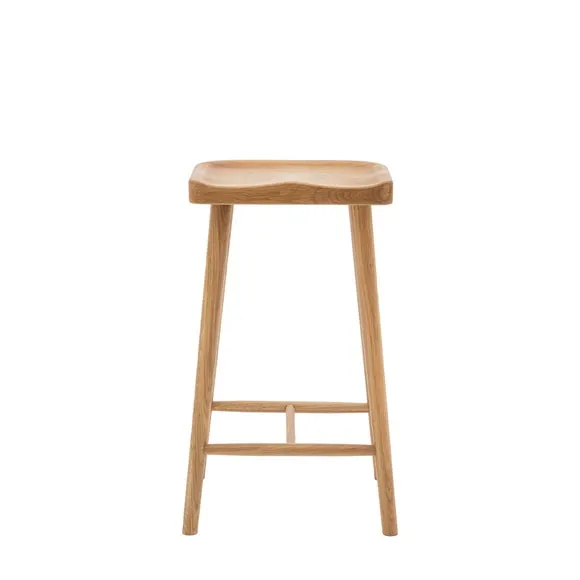 Return - Tampa Bar Stool, Natural Oak
