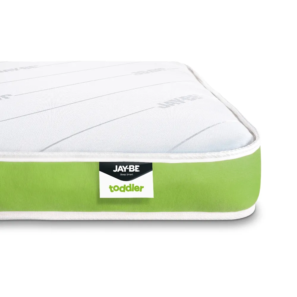 Jay-Be Shorty Toddler Foam Free Anti-Allergy Spring Mattress - 70 x 140 cm