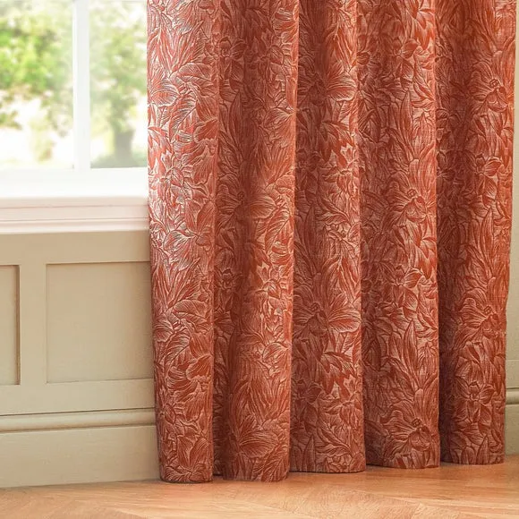 Grantley Brick Eyelet Curtains 5